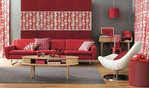 紅色家具(  還是太喜慶)