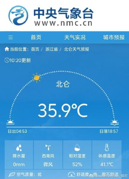 明天上午天氣怎么樣啊(會不會很熱啊)