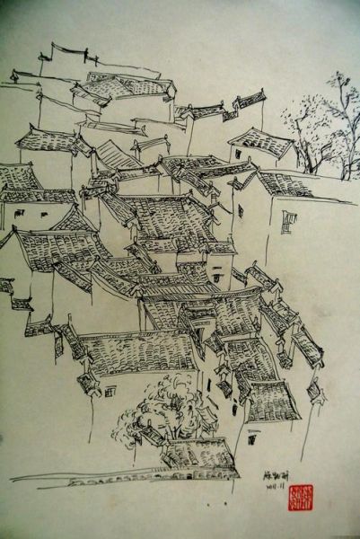 安徽宏村(究竟是怎樣一個畫里鄉村)