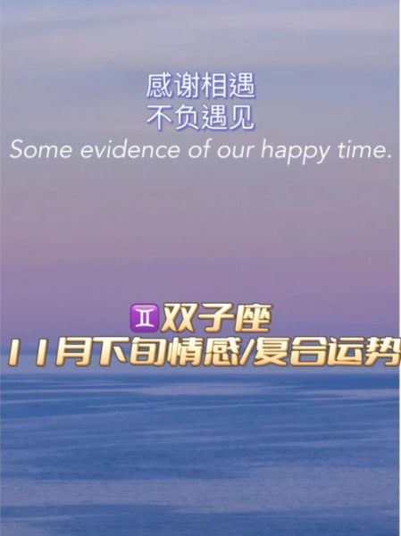 雙子座的愛情運勢視頻(如何把握幸福)