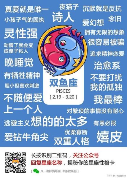 雙魚座性格帶字圖片( 他們為什么總是讓人捉摸不透)