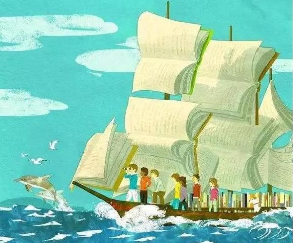 一本書像一艘(它能讓你抵達人生的哪片海域)