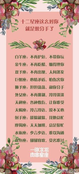 星座大全書(你的星座命運會如何)