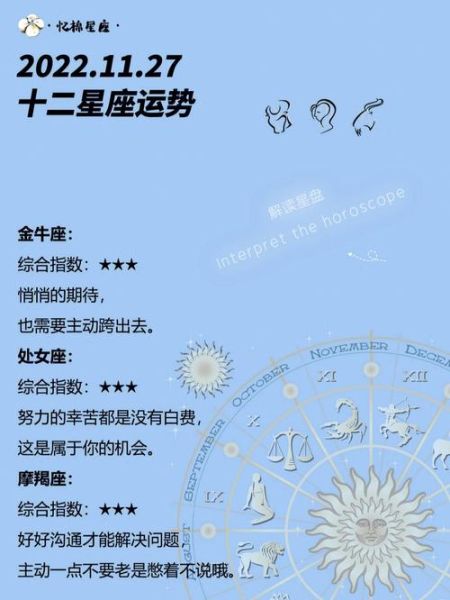 星座運(yùn)勢(shì)今天(今天你的星座運(yùn)勢(shì)大揭秘)