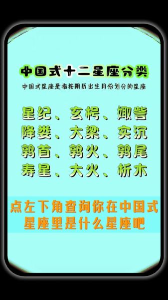 生日查詢(xún)星座(你屬于哪個(gè)星座)