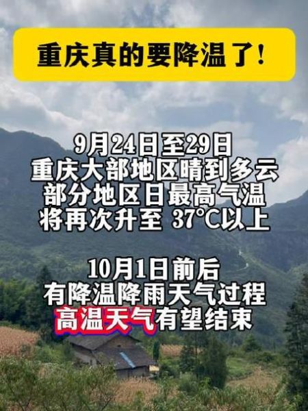 今日重慶天氣預報(出門要穿什么衣服呢)