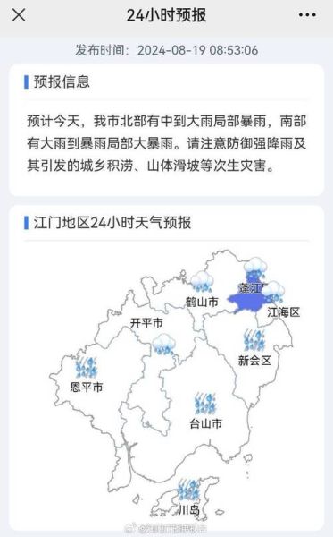 大悟一周天氣預報(出門要不要帶傘)
