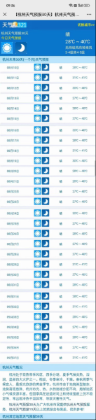 蕭山未來30天天氣預報(最低氣溫會是多少)