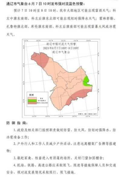 通遼未來十五天天氣預報(出門要注意什么)